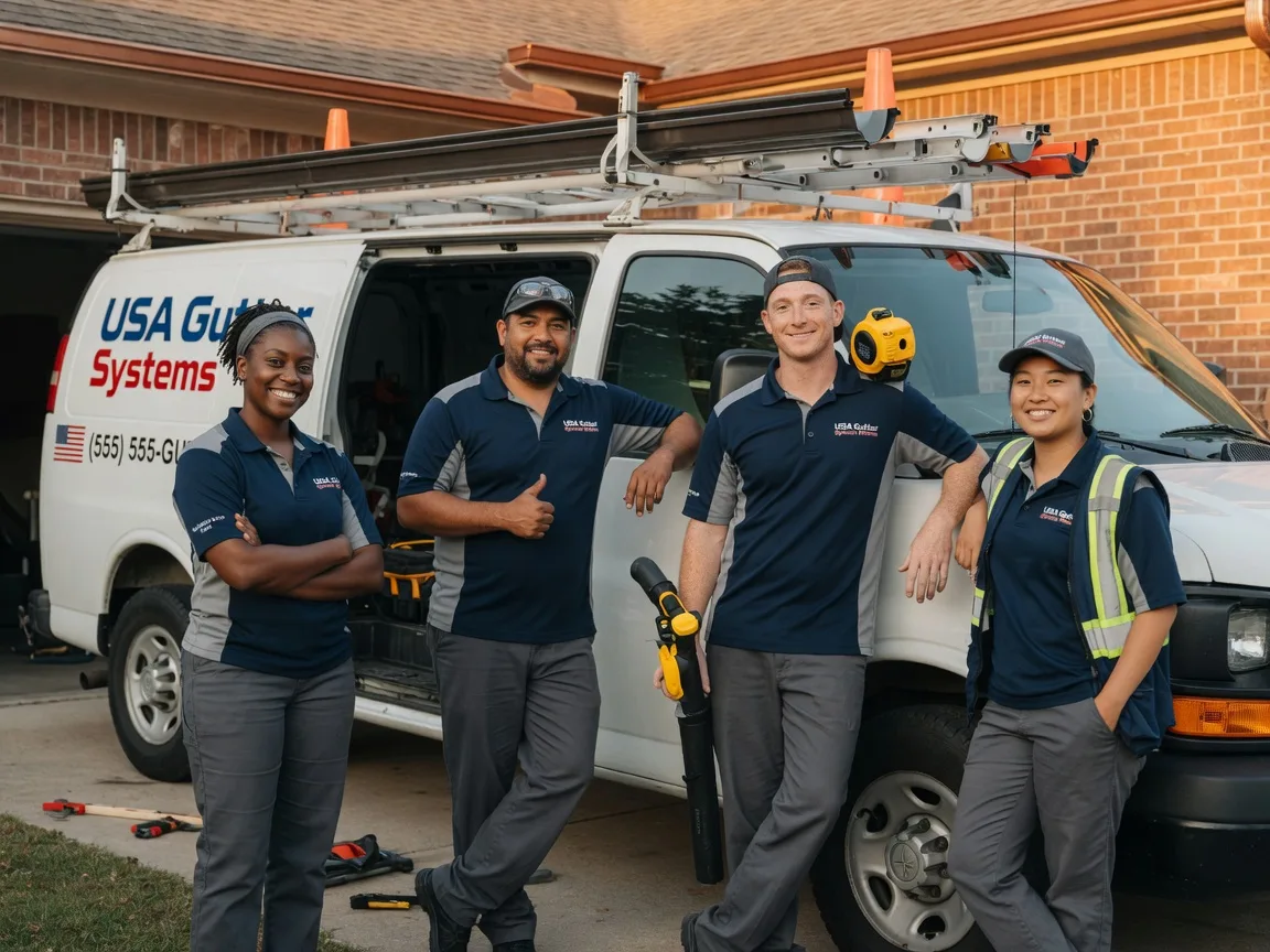 Gutter Installation company in Oakwood, TX